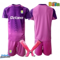 Aston Villa Keeper Tredjedraktsett Barn 2025-26 Kortermet (+ Korte bukser)